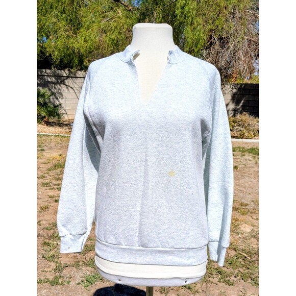 Vintage 90s Fruit Of The Loom Ladies Med Casual Wear USA-Made Sweatshirt Top GUC - Picture 1 of 8